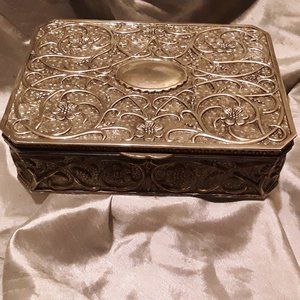 Metal Jewelry Box